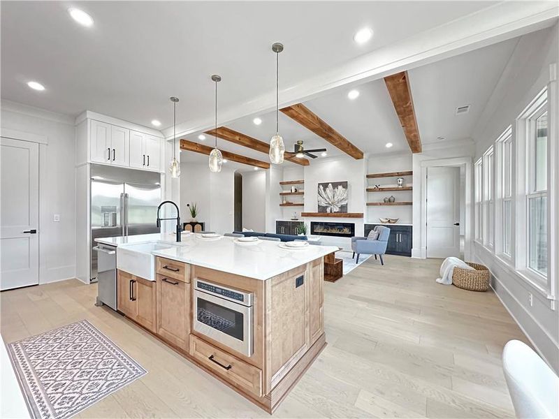Furnished interior view inside a new home in , Jefferson (Image 35).