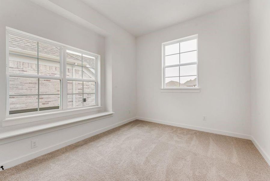 Spacious, unfurnished interior of a new home in Monterra, Fate (Image 22).