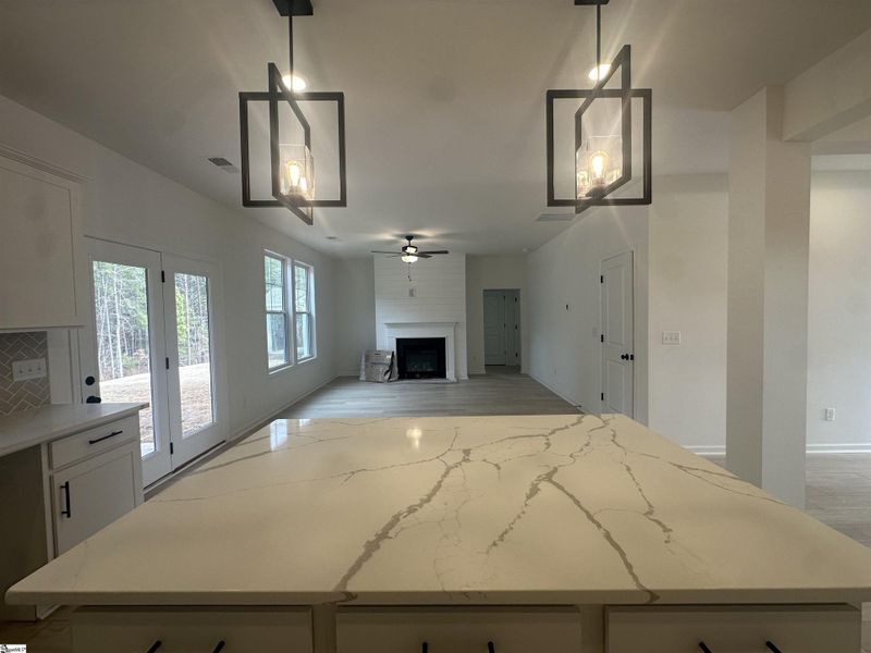 In-progress construction of a new home in Shiloh Trail, Wellford, SC (Image 31).