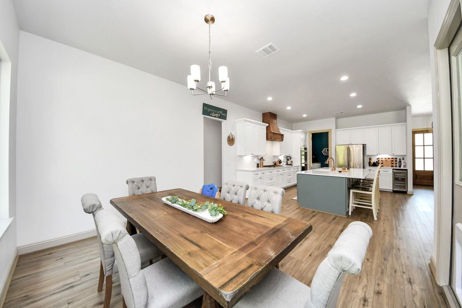 Furnished interior view inside a new home in , Magnolia (Image 15).