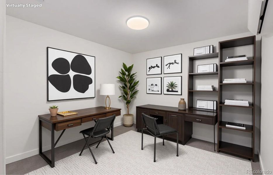 Furnished interior view inside a new home in , Denver (Image 13).