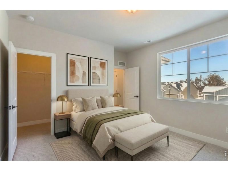 Furnished interior view inside a new home in Farmstead, Berthoud (Image 25).