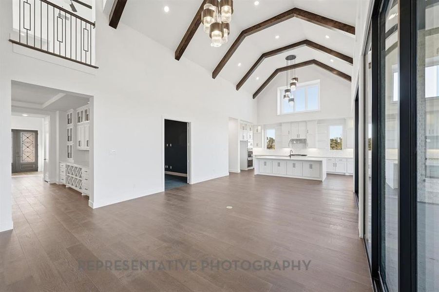 Spacious, unfurnished interior of a new home in Mosaic, Prosper (Image 18).