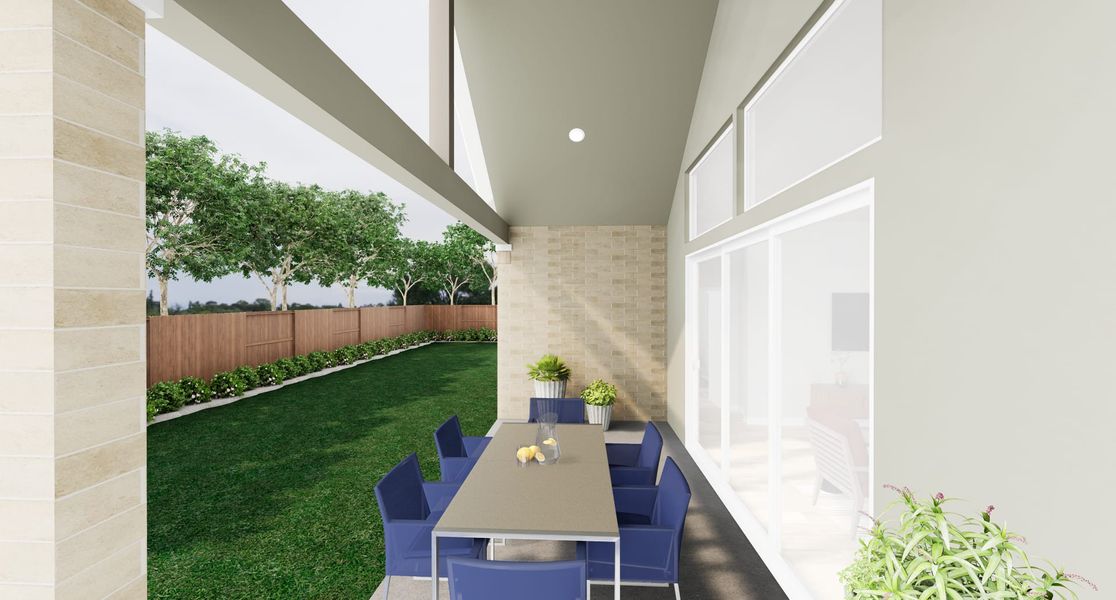 Representative exterior details of a home built from the Falcon by Tri Pointe Homes in Oakhill Reserve, Tomball (Image 3). Representative exterior details of a home built from the Falcon by Tri Pointe Homes in Oakhill Reserve, Tomball (Image 3).