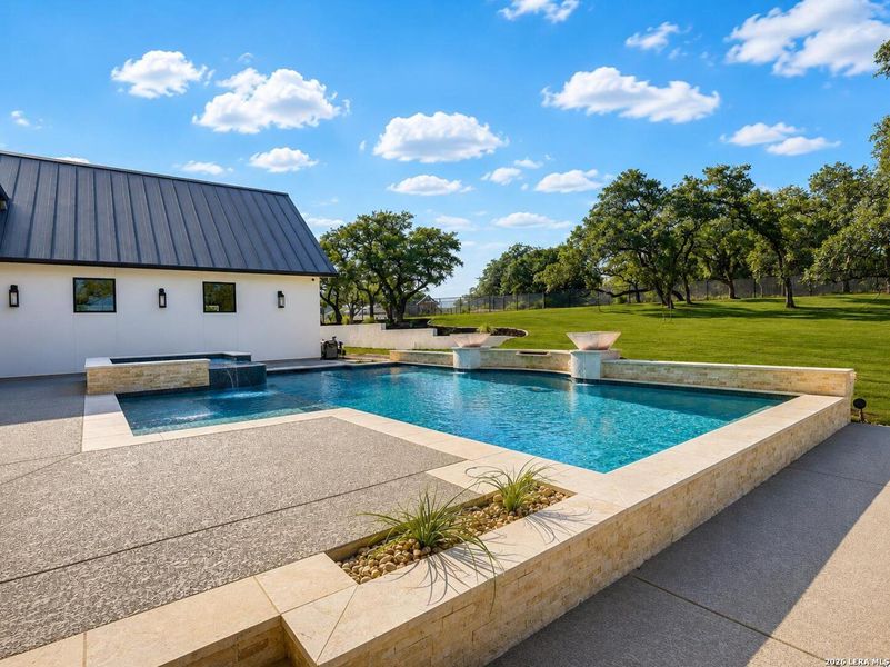 Exterior details and patio area of a home in , Boerne (Image 39). Exterior details and patio area of a home in , Boerne (Image 39).