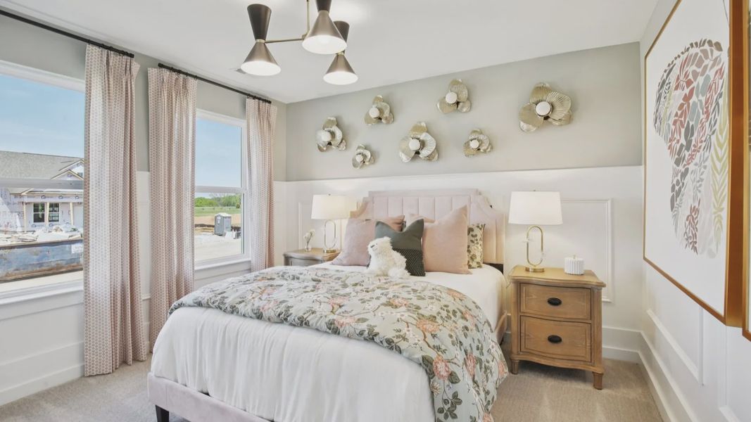 Furnished interior view inside a new home in McClure Farms, Columbia (Image 42).