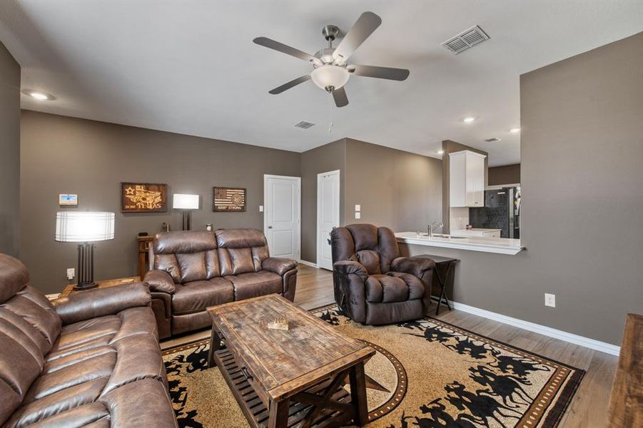Furnished interior view inside a new home in Eastland, Crandall (Image 8).