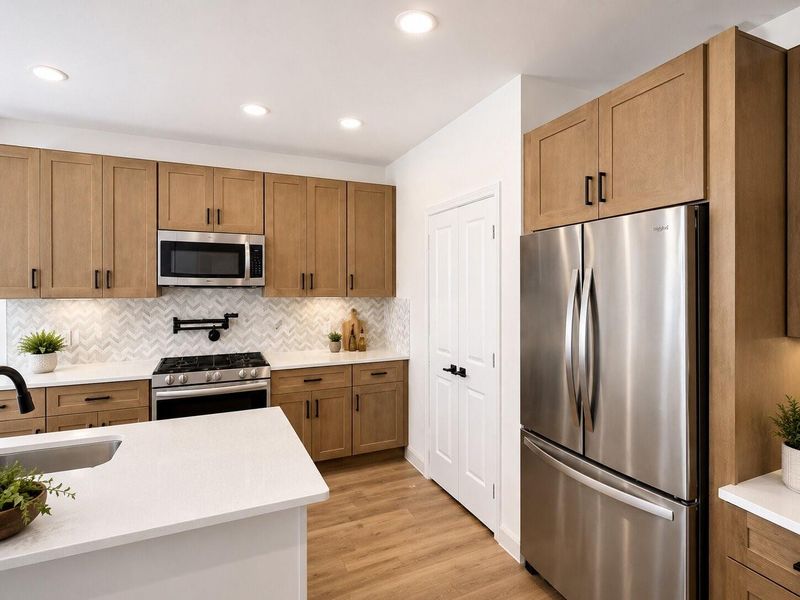Furnished interior view inside a new home in , Dayton (Image 3).