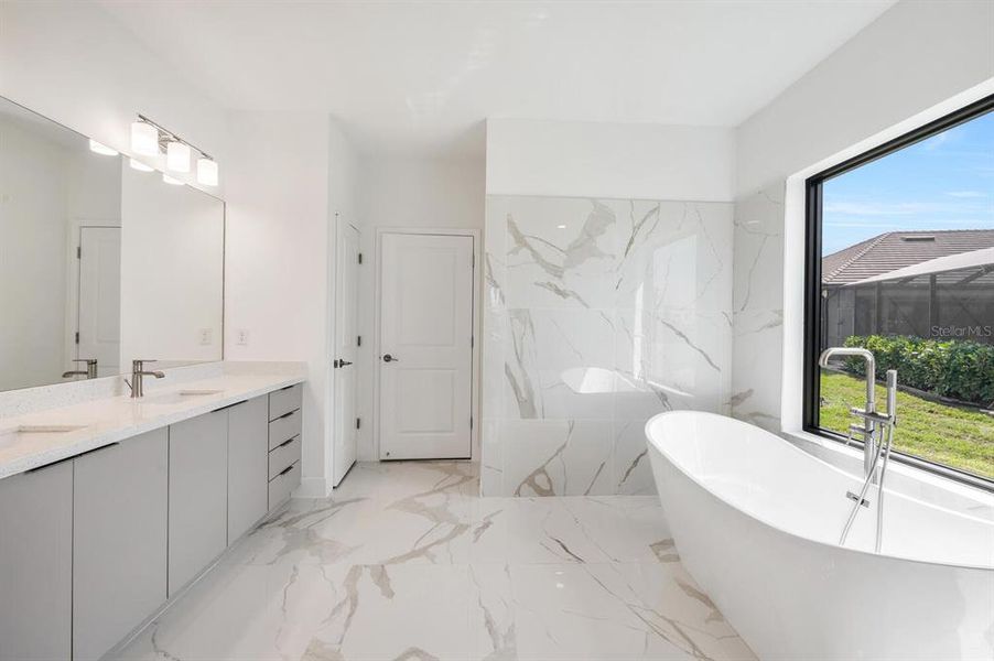 Furnished interior view inside a new home in , Punta Gorda (Image 26).