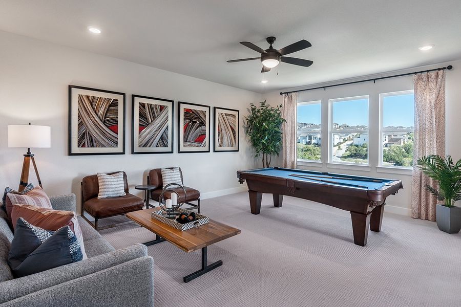 Representative furnished interior of a home built from the Larimar by Taylor Morrison in Easton Park 60s, Austin (Image 11). Representative furnished interior of a home built from the Larimar by Taylor Morrison in Easton Park 60s, Austin (Image 11).