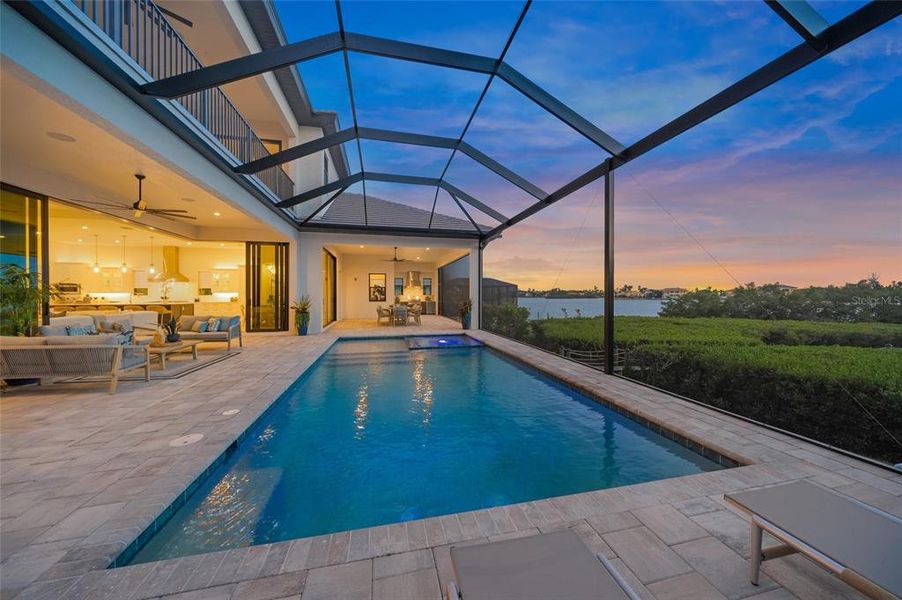 Exterior details and patio area of a home in , Nokomis (Image 37).