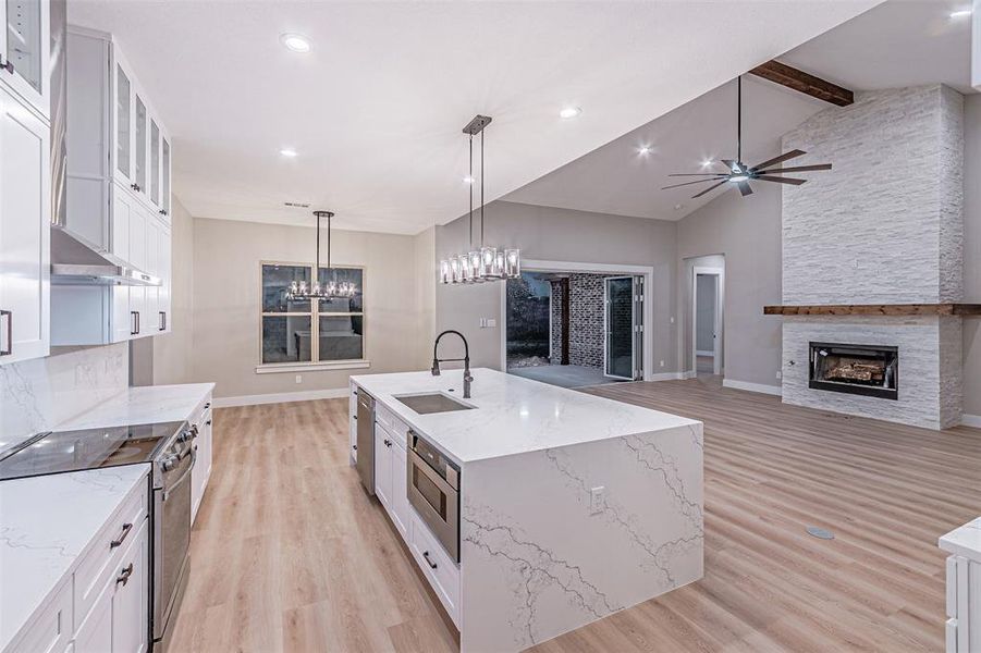 Furnished interior view inside a new home in , Decatur (Image 11).