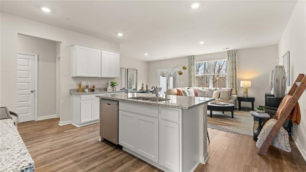 Furnished interior view inside a new home in Echo Glen, Stockbridge (Image 21). Furnished interior view inside a new home in Echo Glen, Stockbridge (Image 21).