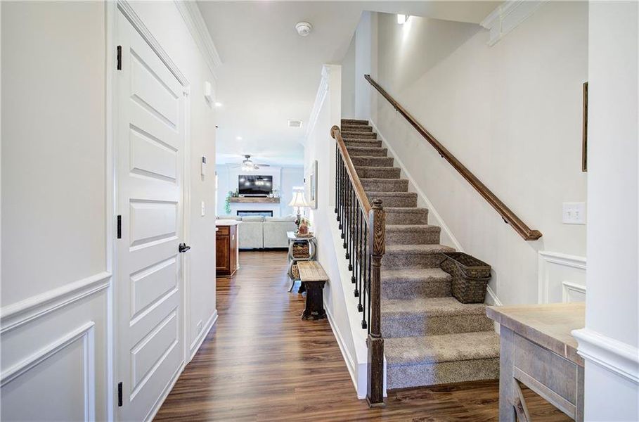 Furnished interior view inside a new home in , Cartersville (Image 17).