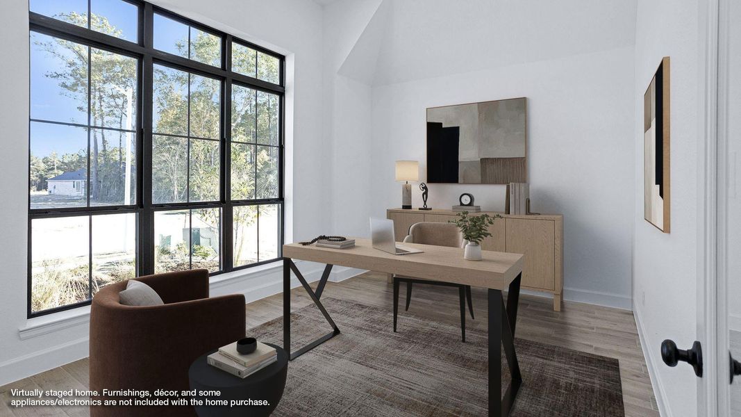 Furnished interior view inside a new home in Colton 55', Montgomery (Image 8).