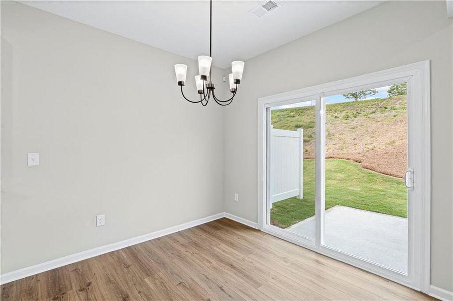 Spacious, unfurnished interior of a new home in Villas at Gold Creek, Dawsonville (Image 26).