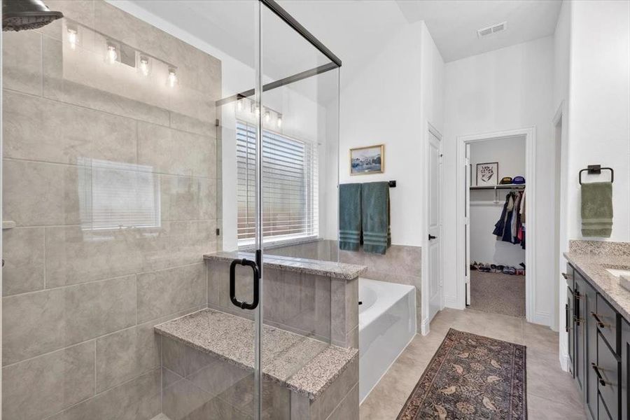 Furnished interior view inside a new home in , Godley (Image 7).