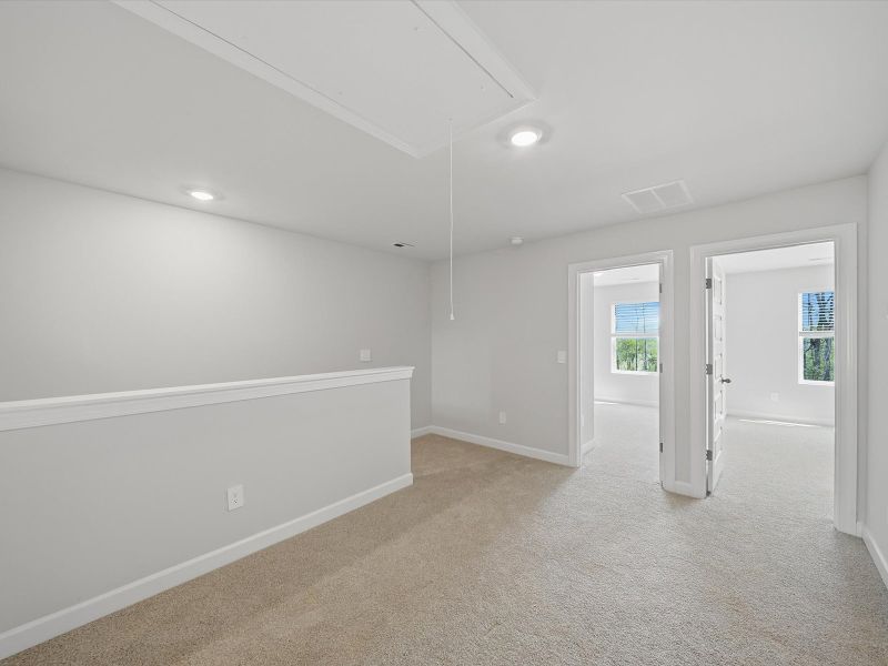 Spacious, unfurnished interior of a new home in Crossing at Abner Creek Townes, Greer (Image 14).