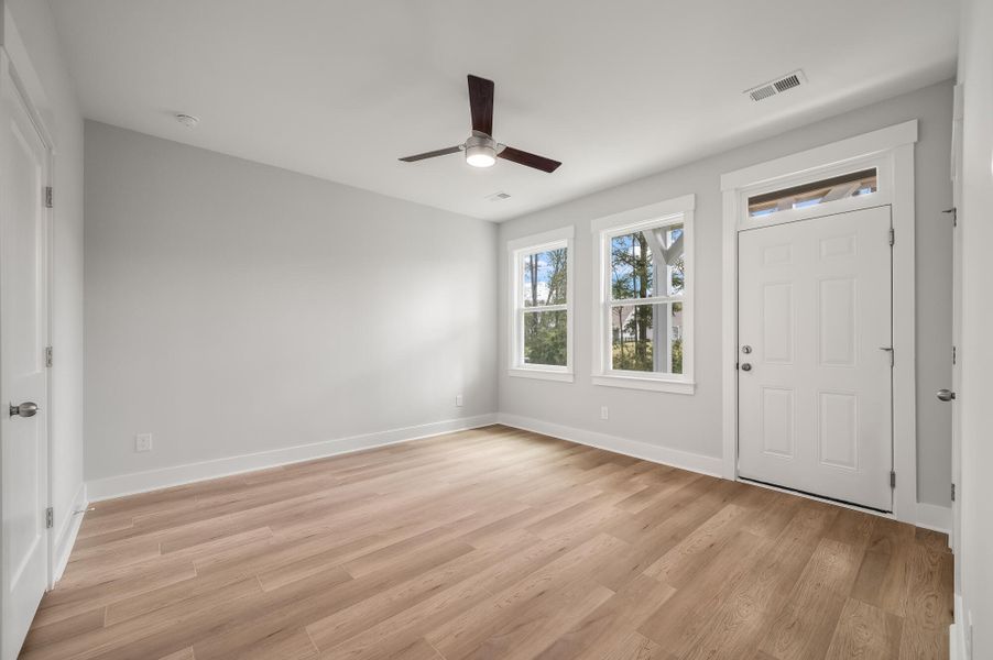 Spacious, unfurnished interior of a new home in New Riverside Village, Bluffton (Image 25). Spacious, unfurnished interior of a new home in New Riverside Village, Bluffton (Image 25).