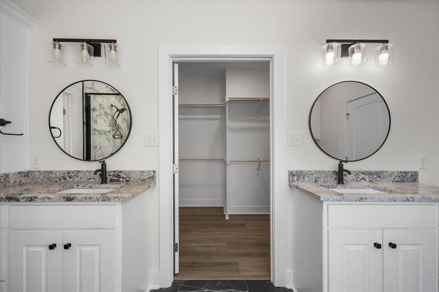 Furnished interior view inside a new home in , Lindale (Image 14).