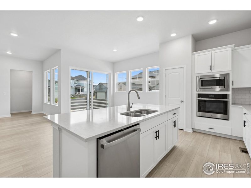 Furnished interior view inside a new home in Kinston Cottage, Loveland (Image 30).