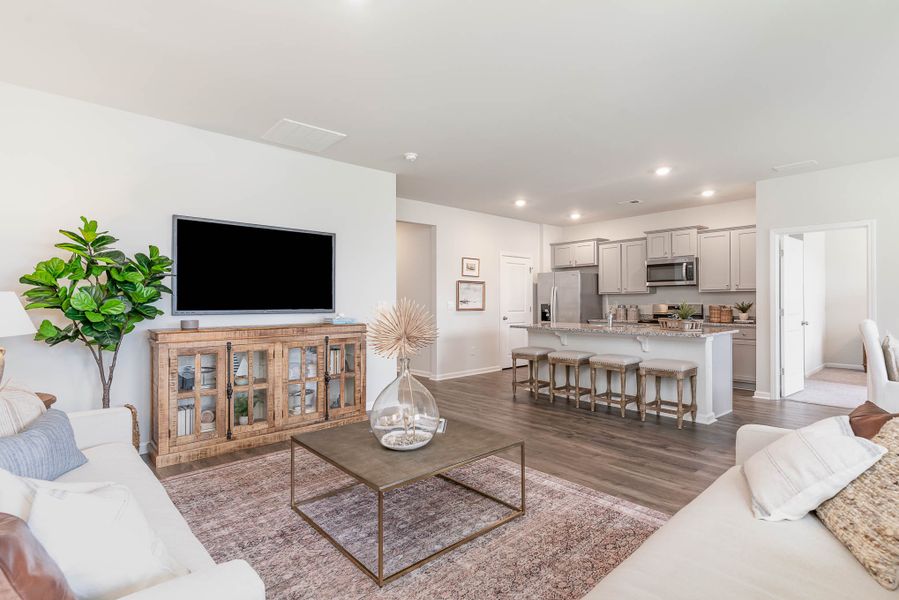 Representative furnished interior of a home built from the ARIA by D.R. Horton in The Reserve at Wild Horse, Conway (Image 16).