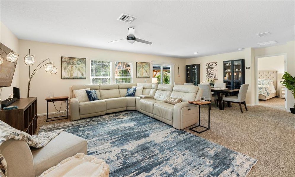 Furnished interior view inside a new home in Palm Coast Homesites, Palm Coast (Image 11).