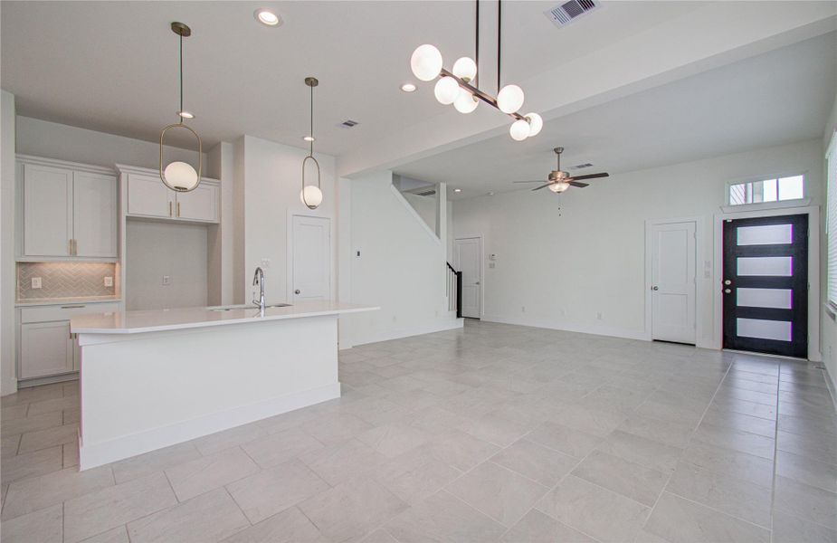 Spacious, unfurnished interior of a new home in , Cypress (Image 20).