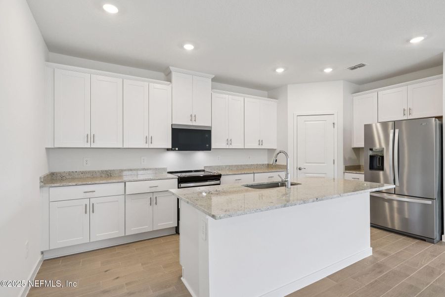 Furnished interior view inside a new home in Kings Preserve, Jacksonville (Image 8).