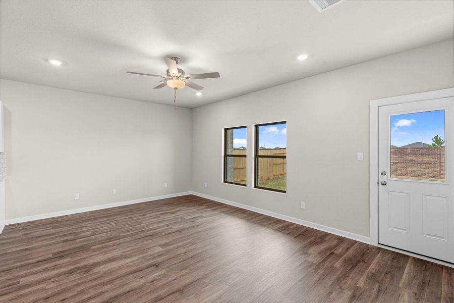 Spacious, unfurnished interior of a new home in Cypress Green, Hockley (Image 17). Spacious, unfurnished interior of a new home in Cypress Green, Hockley (Image 17).