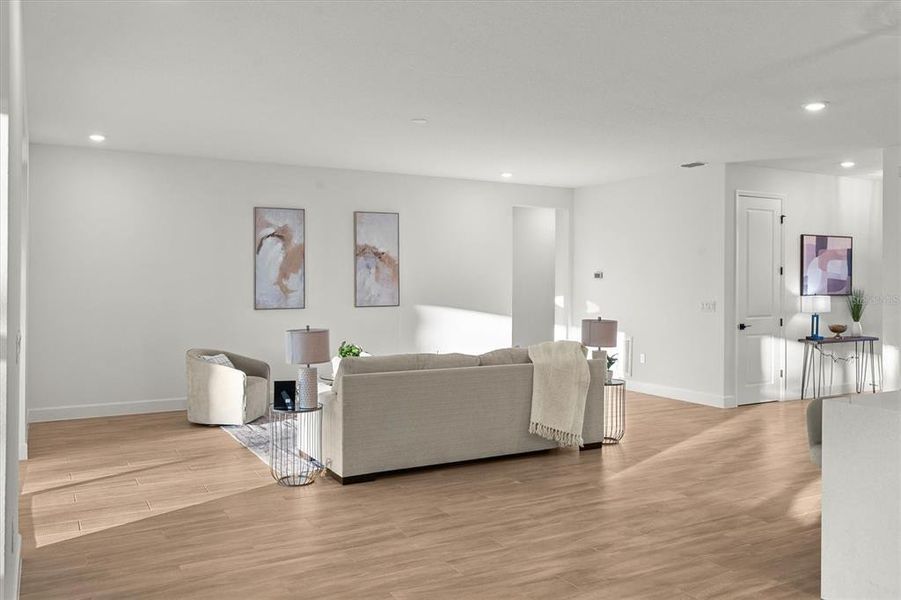 Furnished interior view inside a new home in , Orlando (Image 32). Furnished interior view inside a new home in , Orlando (Image 32).