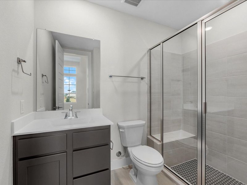 Furnished interior view inside a new home in Pecan Ridge, Fulshear (Image 10).