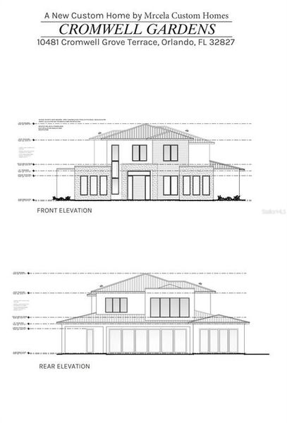 Front exterior of a new home in , Orlando, FL, highlighting curb appeal (Image 5).