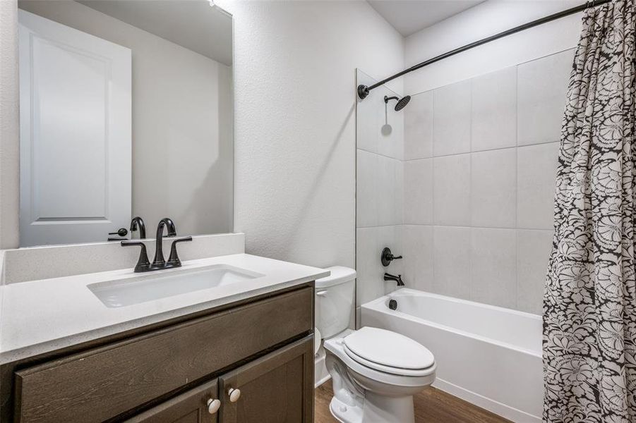 Furnished interior view inside a new home in , Little Elm (Image 27). Furnished interior view inside a new home in , Little Elm (Image 27).