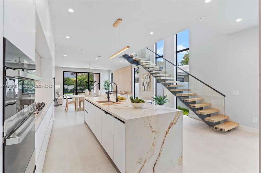 Furnished interior view inside a new home in , Fort Lauderdale (Image 6).