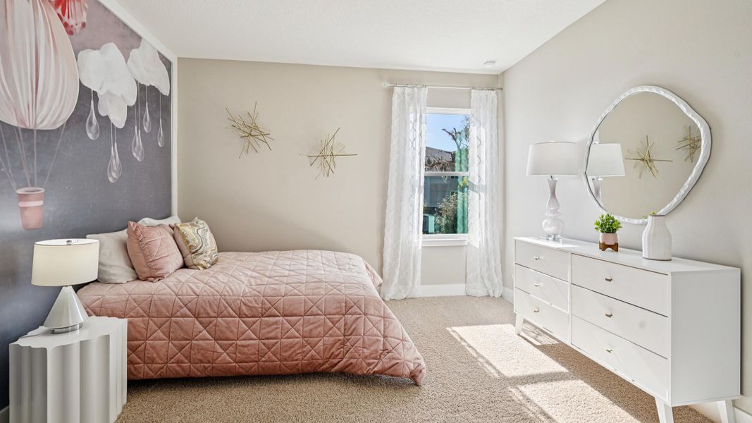 Furnished interior view inside a new home in Buchanan Trails, Newberry (Image 20).