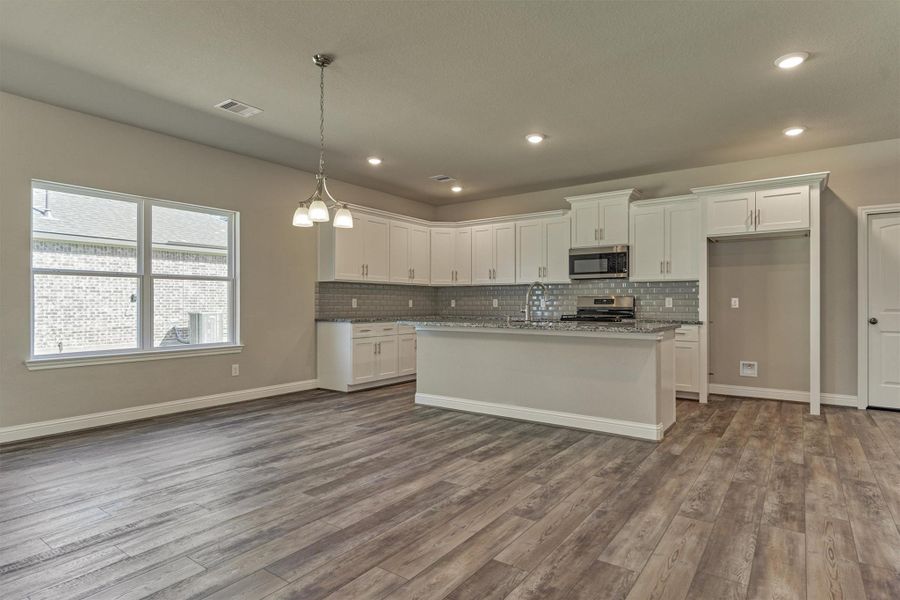 Furnished interior view inside a new home in , Willis (Image 12). Furnished interior view inside a new home in , Willis (Image 12).