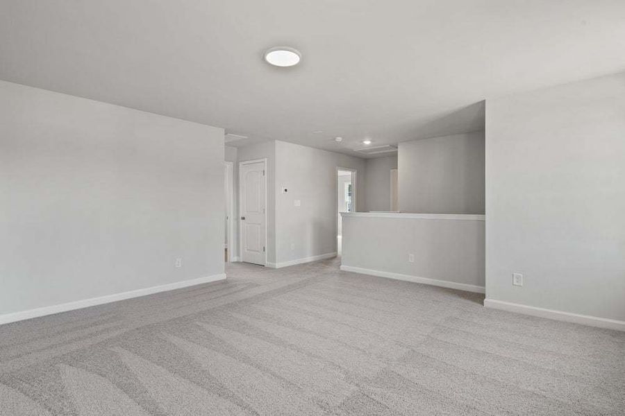 Representative unfurnished interior of a home built from the Camellia by Caviness & Cates Communities in Bartlett Manor, Youngsville (Image 52).