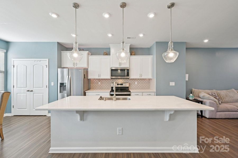 Furnished interior view inside a new home in , Charlotte (Image 29).