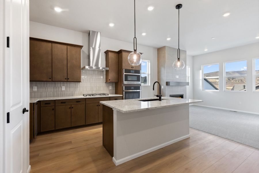 Furnished interior view inside a new home in The Manors Collection at Golden Overlook, Golden (Image 5).