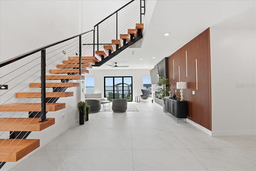 Furnished interior view inside a new home in , Merritt Island (Image 9).