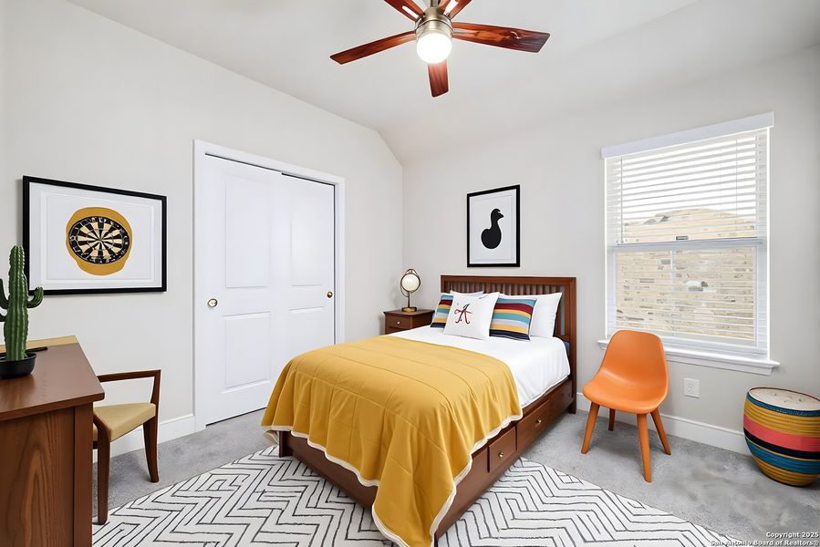 Furnished interior view inside a new home in Elkhorn Ridge At Fair Oaks Ranch: 65's, Boerne (Image 14). Furnished interior view inside a new home in Elkhorn Ridge At Fair Oaks Ranch: 65's, Boerne (Image 14).