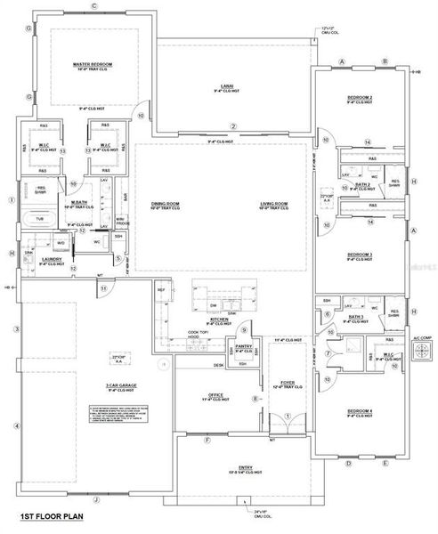 2D floor plan layout of this home in , Orlando, FL (Image 3). 2D floor plan layout of this home in , Orlando, FL (Image 3).