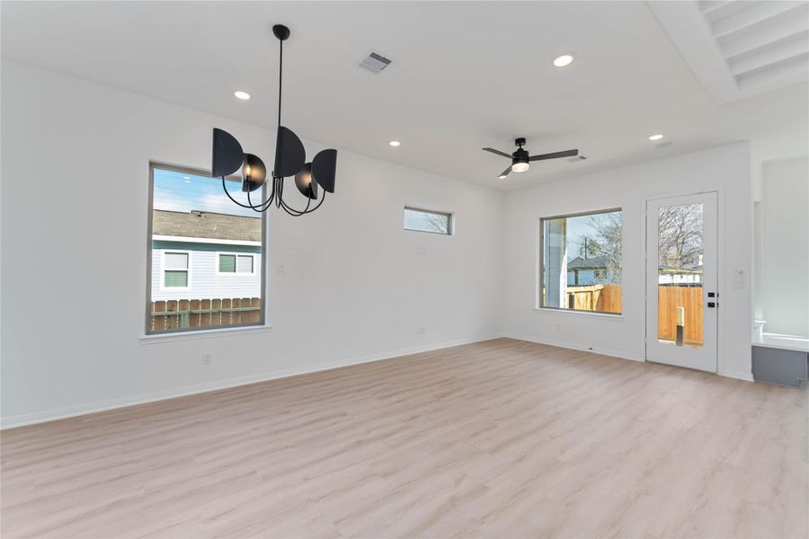 Spacious, unfurnished interior of a new home in , Houston (Image 24). Spacious, unfurnished interior of a new home in , Houston (Image 24).