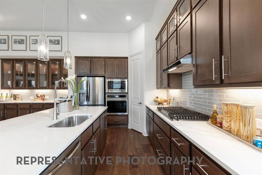 Furnished interior view inside a new home in Wellington, Haslet (Image 7).