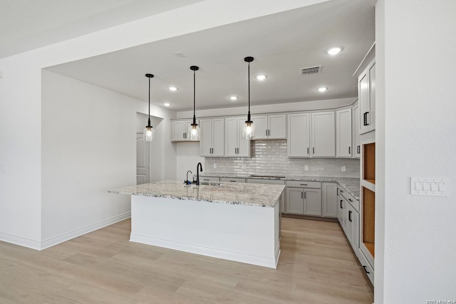 Furnished interior view inside a new home in Bison Ridge, San Antonio (Image 17).