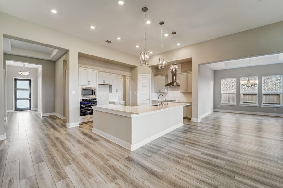 Photo is not of the actual home, but is an inspirational photo of builder’s model home and may depict options, furnishings, and/or decorator features that are not included