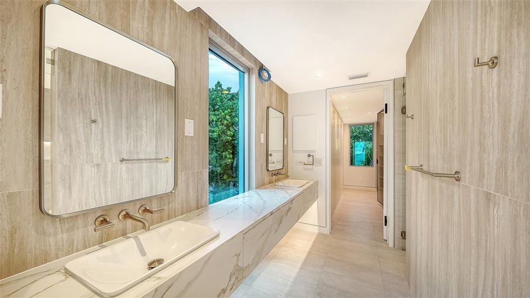 Furnished interior view inside a new home in , Longboat Key (Image 12).