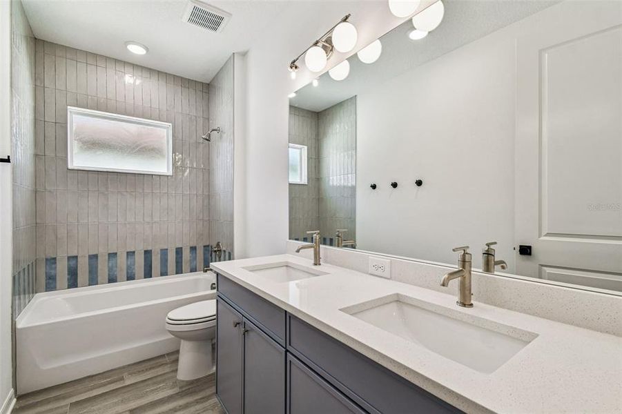 Furnished interior view inside a new home in City of Tampa, Tampa (Image 36). Furnished interior view inside a new home in City of Tampa, Tampa (Image 36).