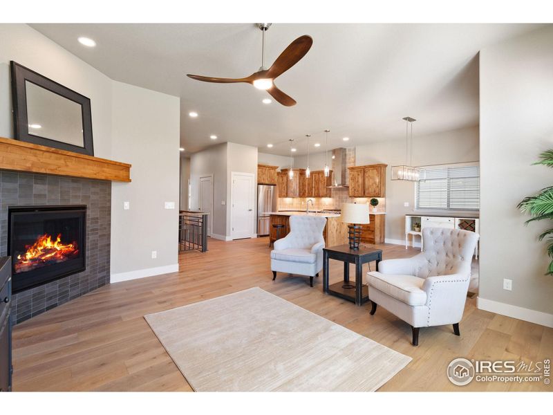 Furnished interior view inside a new home in , Loveland (Image 13).